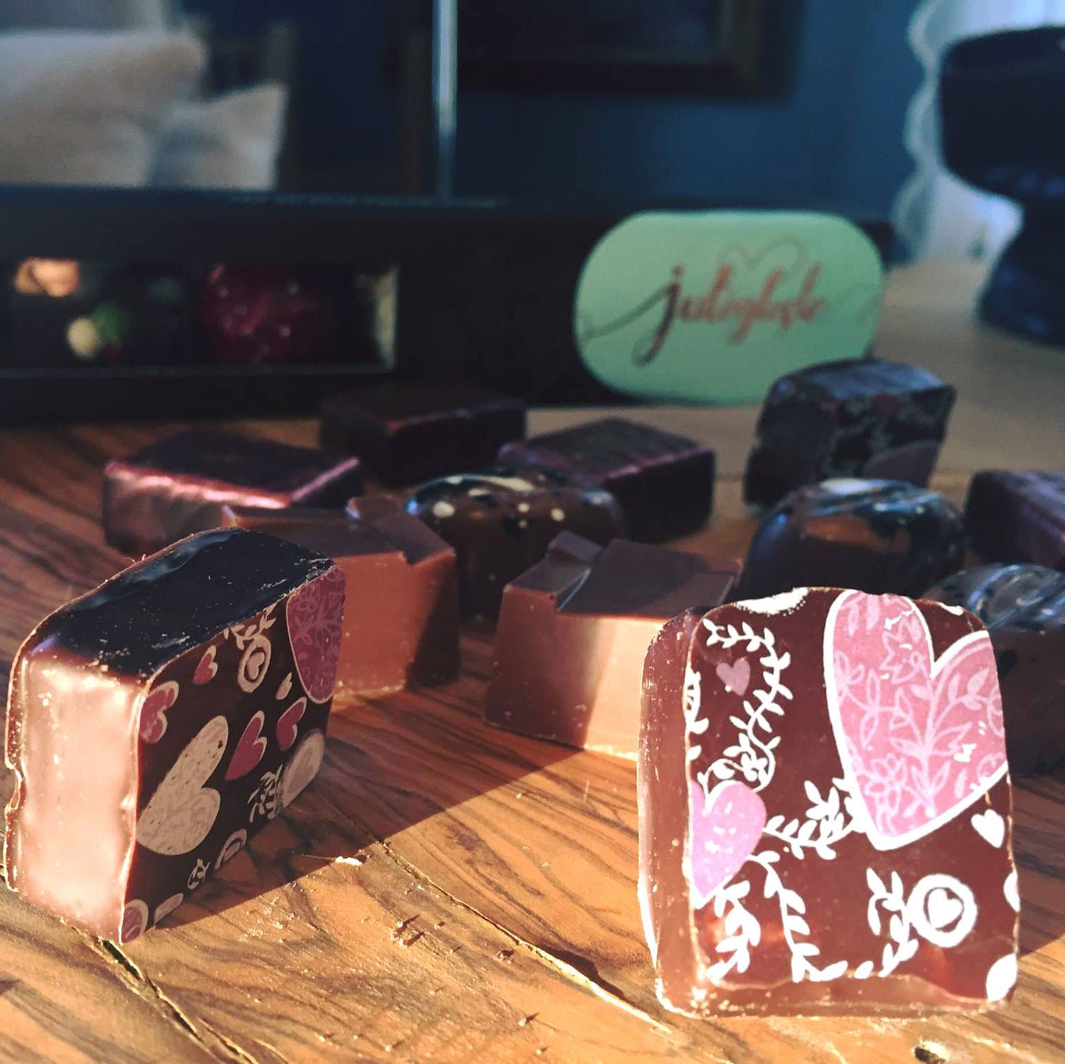 Sjokolade fra Jentene på Tunet på Hev Ringebu
